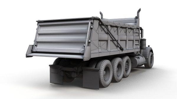 Kenworth W900A dump truck