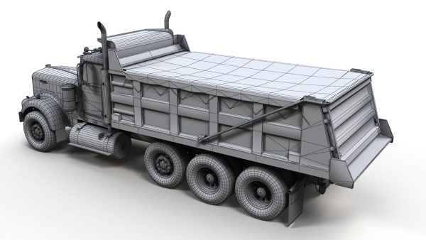 Kenworth W900A dump truck