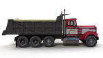 Kenworth W900A dump truck