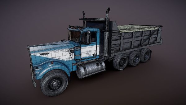 Kenworth W900A dump truck