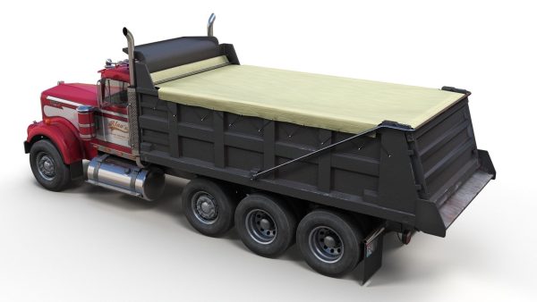 Kenworth W900A dump truck