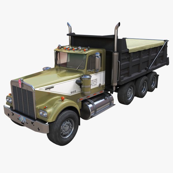 Kenworth W900A dump truck