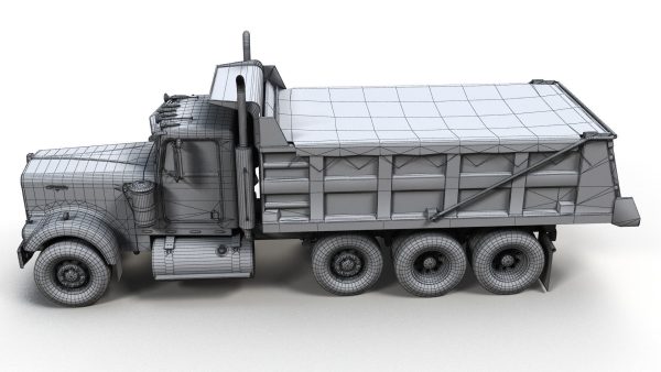 Kenworth W900A dump truck