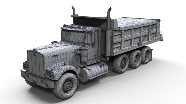 Kenworth W900A dump truck