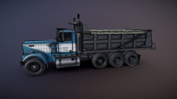 Kenworth W900A dump truck