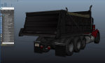 Kenworth W900A dump truck