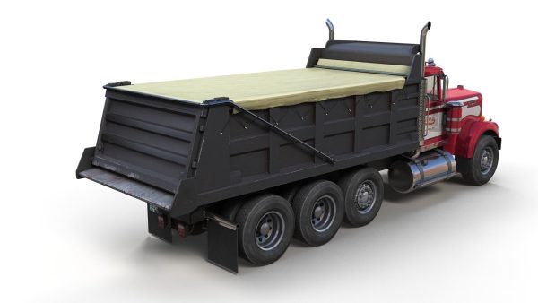 Kenworth W900A dump truck