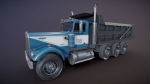Kenworth W900A dump truck