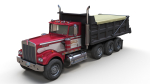 Kenworth W900A dump truck