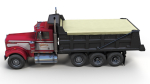 Kenworth W900A dump truck