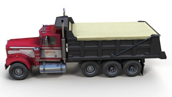 Kenworth W900A dump truck