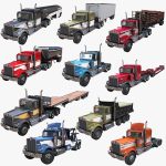 Kenworth w900A large collection