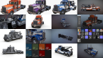 Kenworth w900A large collection