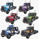 Kenworth W900a trucks collection