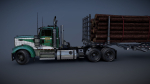 Kenworth W900L logger
