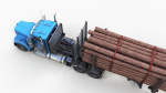 Kenworth W900L logger