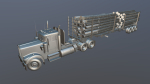 Kenworth W900L logger