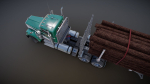 Kenworth W900L logger