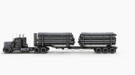 Kenworth W900L logger
