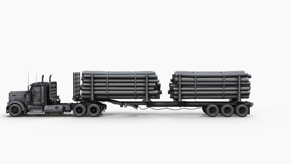 Kenworth W900L logger
