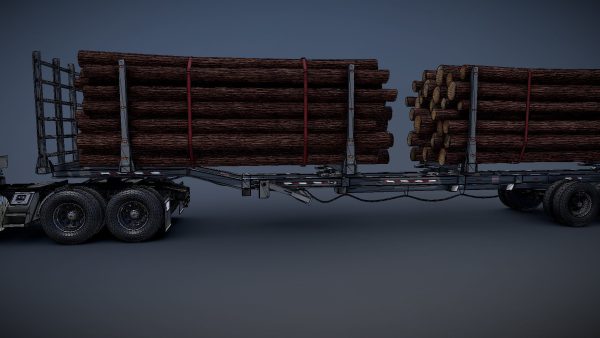 Kenworth W900L logger