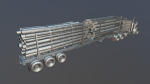Kenworth W900L logger