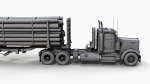 Kenworth W900L logger