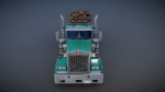 Kenworth W900L logger