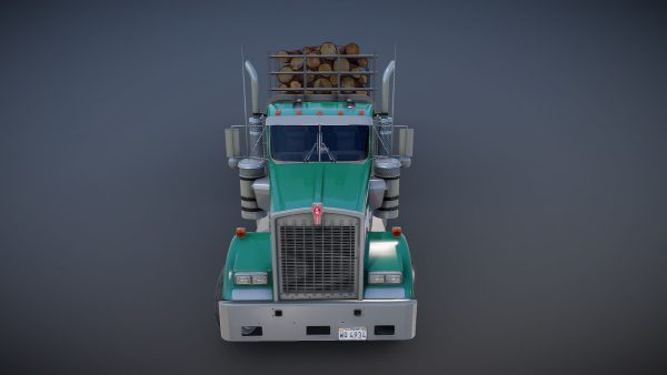 Kenworth W900L logger