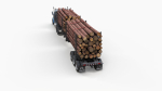 Kenworth W900L logger