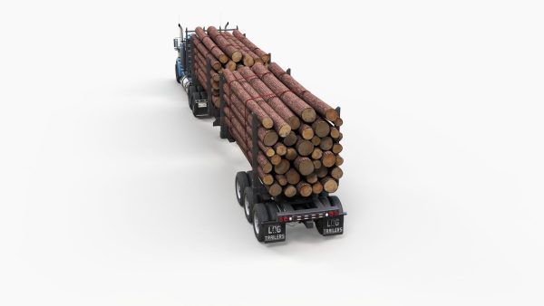 Kenworth W900L logger
