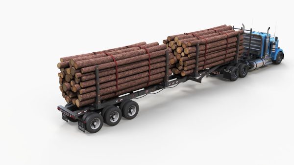 Kenworth W900L logger