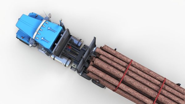 Kenworth W900L logger
