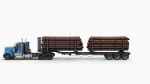 Kenworth W900L logger
