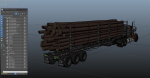 Kenworth W900L logger