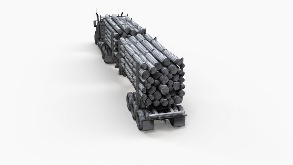 Kenworth W900L logger