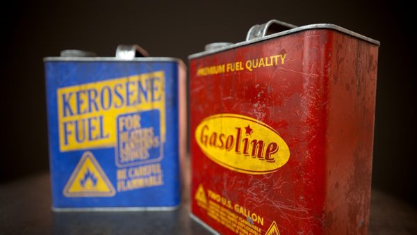 Kerosene and gasoline