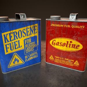 Kerosene and gasoline
