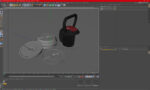 Kettlebell with Disks Gray