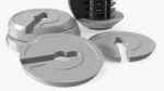 Kettlebell with Disks Gray
