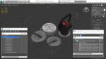Kettlebell with Disks Gray