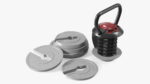 Kettlebell with Disks Gray