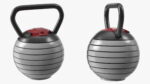 Kettlebell with Disks Gray