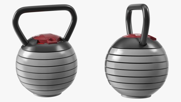 Kettlebell with Disks Gray