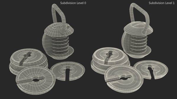 Kettlebell with Disks Red