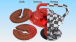 Kettlebell with Disks Red