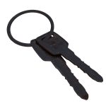 Key 3d model two gold keys