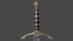 Khora sword with Excalibur handle
