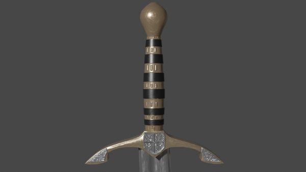 Khora sword with Excalibur handle