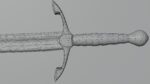 Khora sword with Excalibur handle